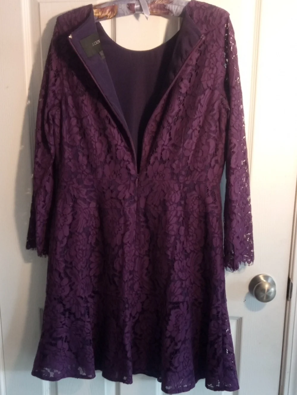 J.CREW FLORAL LACE DRESS